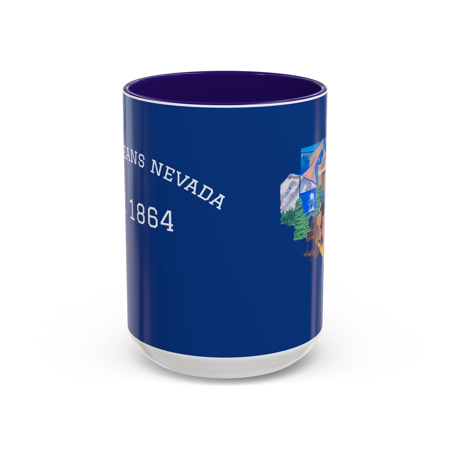 Custom Nevada State Colorful Mug 11oz/15oz