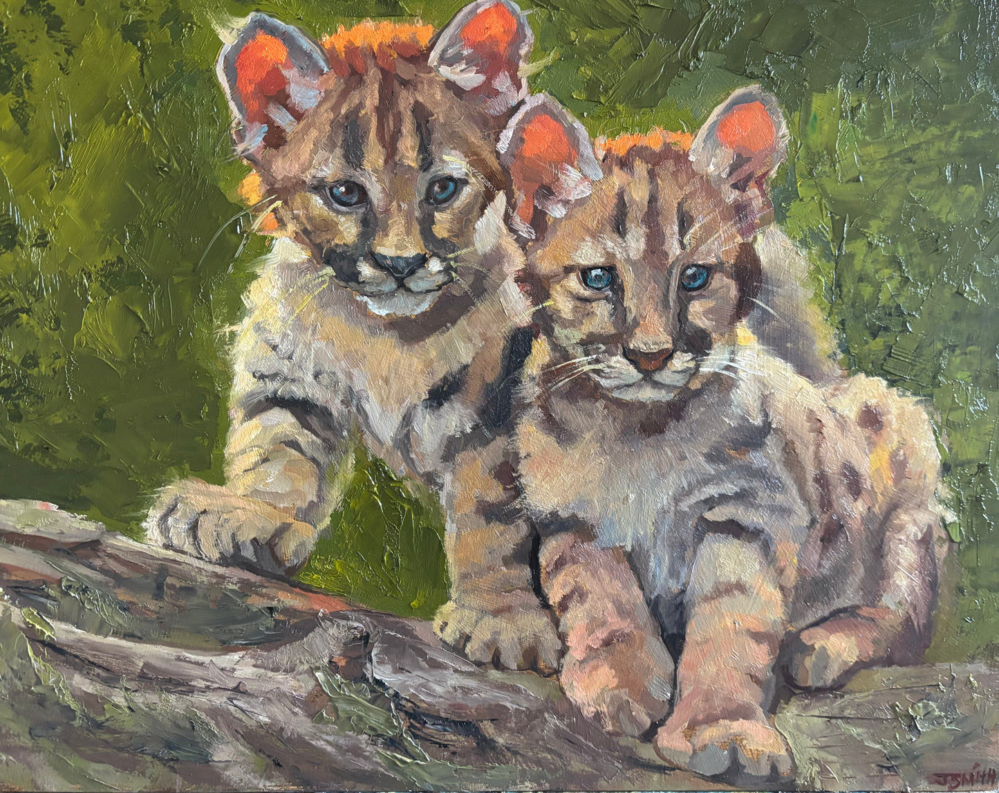 Original - Mountain Lion Cubs